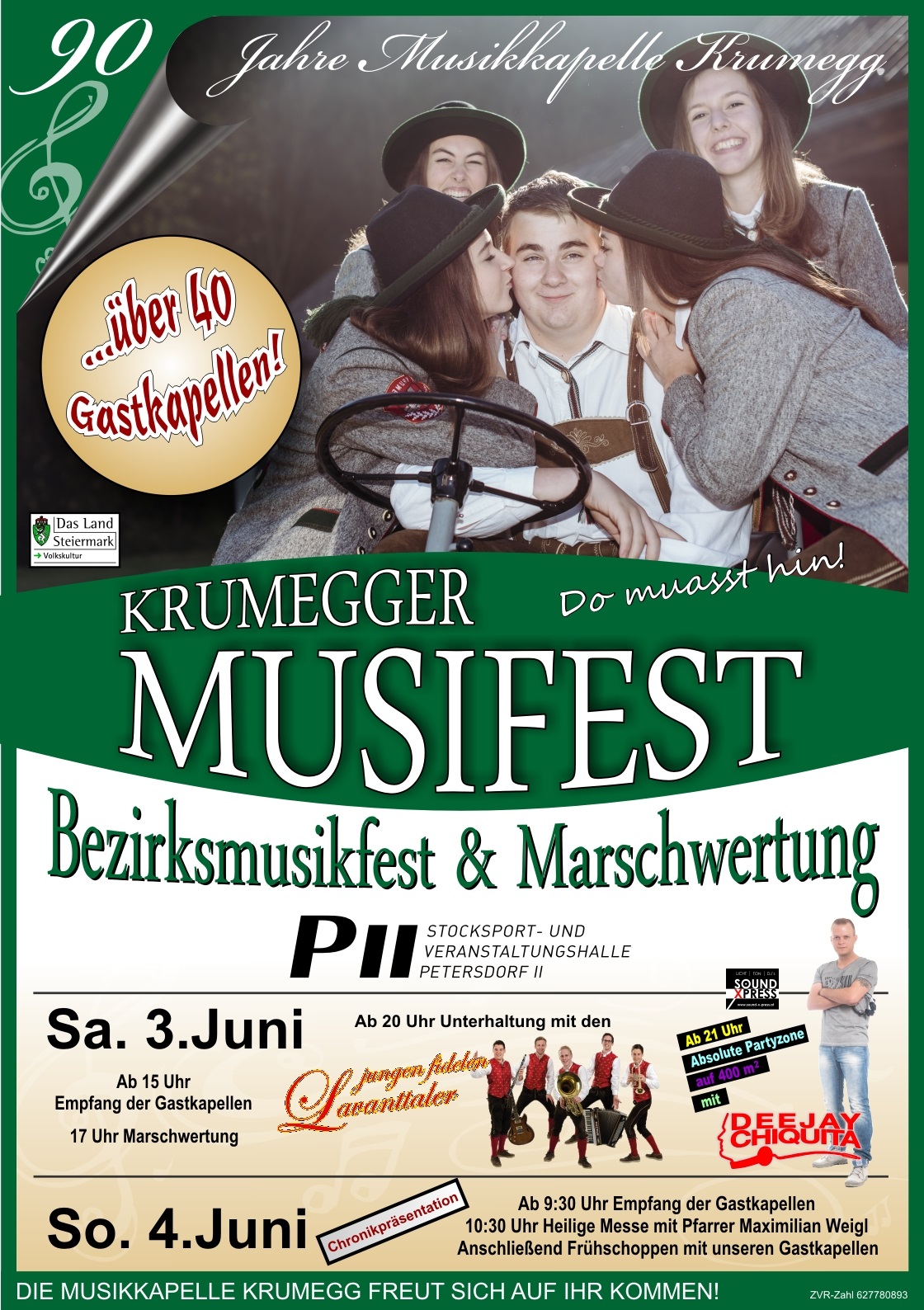 Krumegger Bezirksmusifest